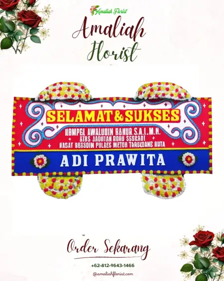 Papan Bunga Ucapan Selamat Ciwulan
